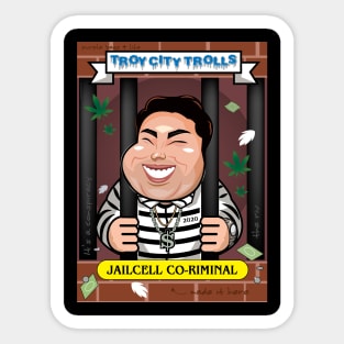 JailCell Co-Riminal (GBK Parody) Sticker